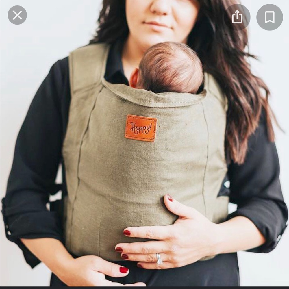 Happy Baby Carrier Olive Linen